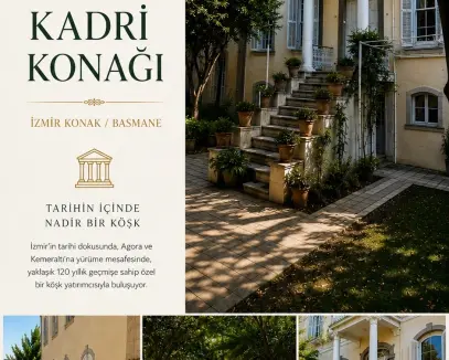 İZMİRİN TARİHİ KALBİNDE SATILIK KONAK