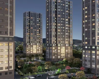 Kartal Teknik Yapı Yücelpark Projesinde Satılık 1+1 Daire