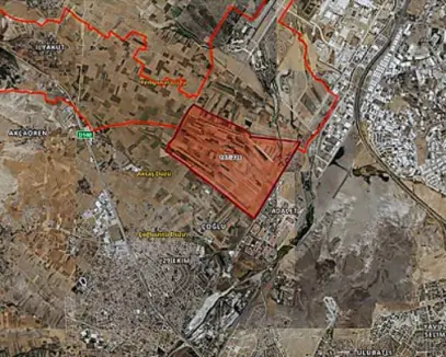 SİNCAN YENİKENT, SANAYİ İMARINA SINIR SATILIK TARLA