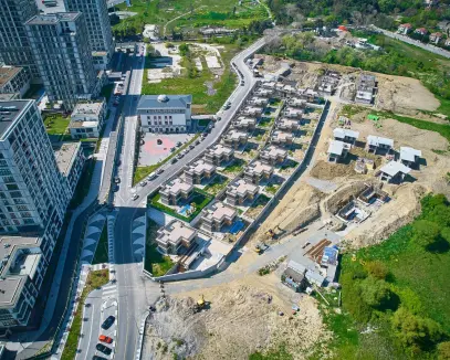BAHÇEŞEHİR GARDEN VADİ VİLLALARI TAM MÜSTAKİL HAVUZLU SATILIK