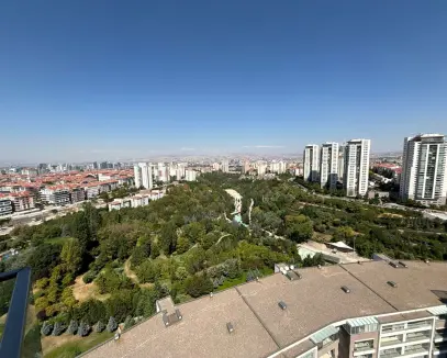 ÇANKAYA PARK VADİ'de VADİ MANZARALI ULTRA LÜKS KİRALIK 6+1 Daire